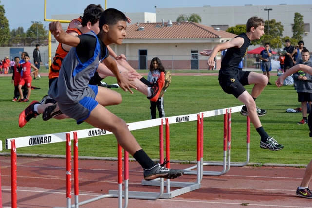 Anthony Cancino 2nd Place in 100m hurdles Youth Division.