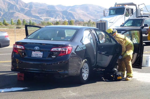 On Tuesday, July 16 at around 5:02 p.m. a traffic collision occured at the intersection of Highway 126 and C Street. Westbound traffic was diverted through an ally.