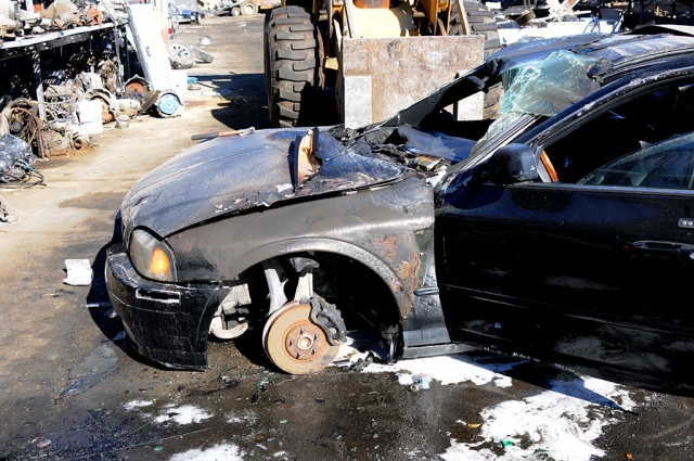 On Monday, October 7th, at 3 p.m., Fillmore Fire crews responded to a structure fire in the 100 block of Santa Clara Street. Once on scene they found a car had caught fire at Fillmore Wrecking Yard. They were able to quickly extinguish the flames. The cause of the fire is still under investigation.