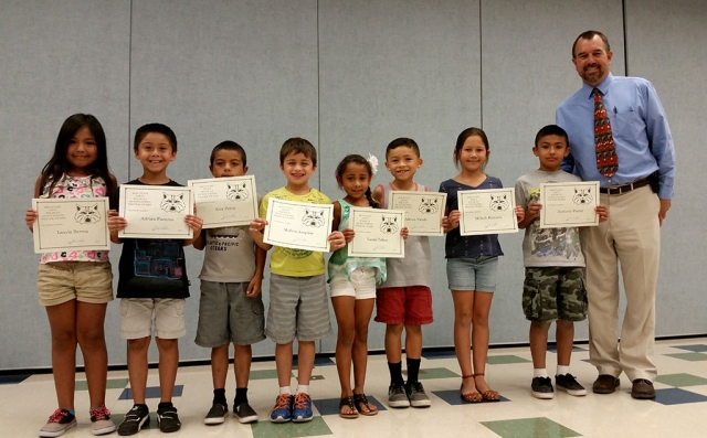 2nd and 3rd grade writers of the month