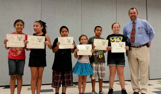 4th and 5th grade writers of the month