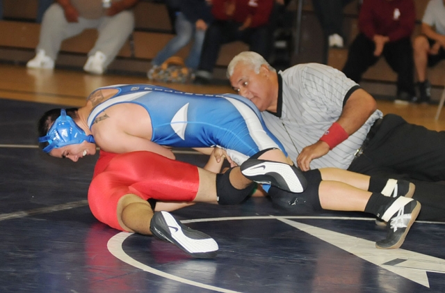 Fillmore wrestled against Santa Paula last Thursday, January 26. Santa Paula won.