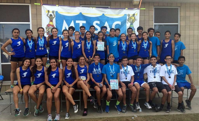 Fillmore Flashes XC at the Mt. Sac Invitational.