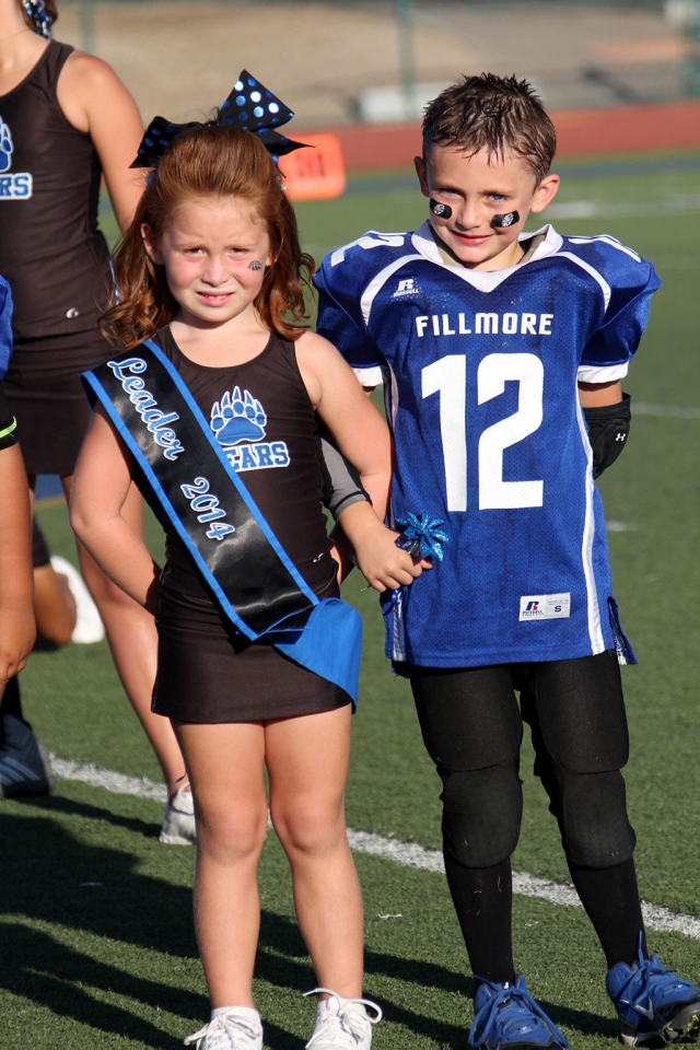 Bears Homecoming court.