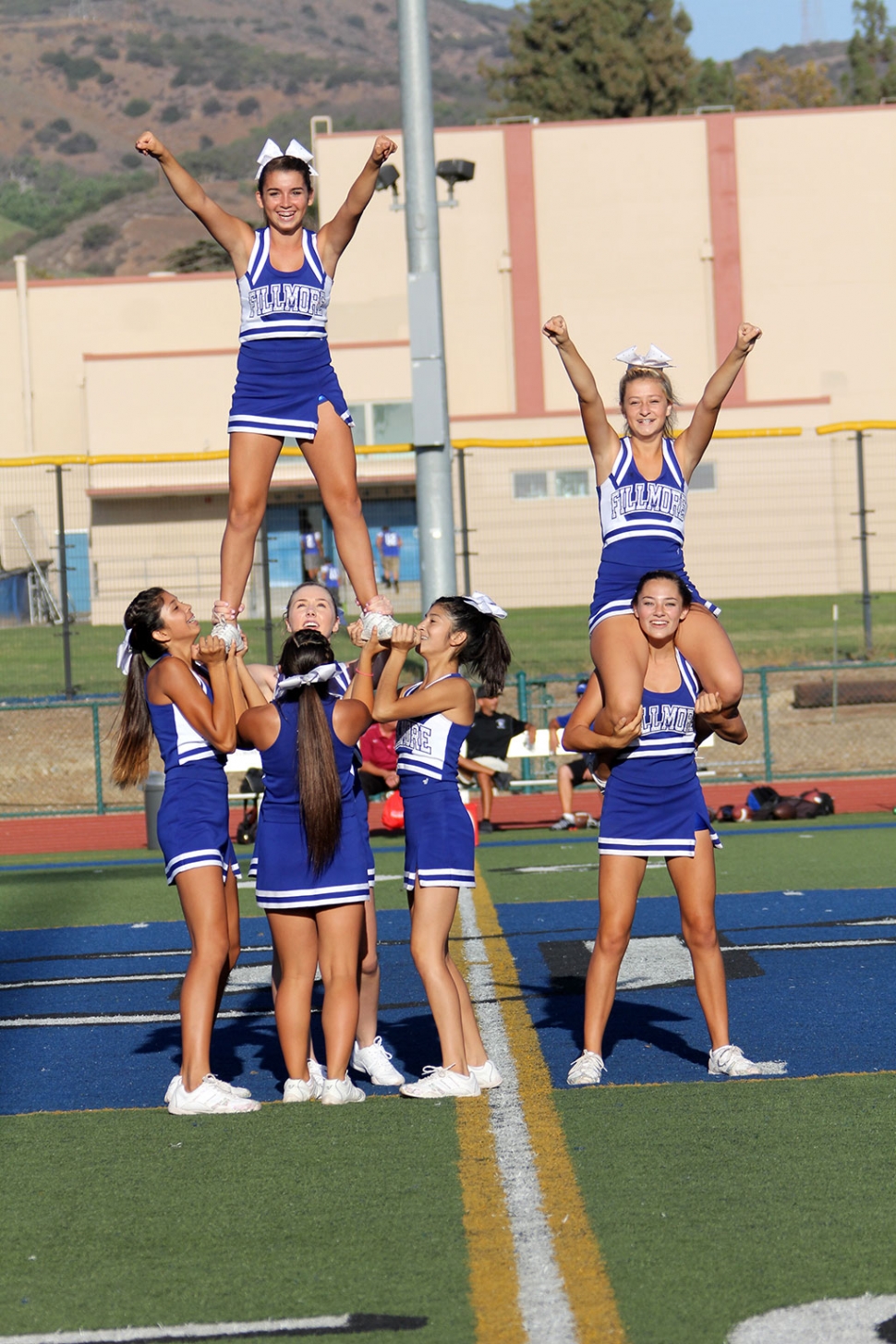 J.V. Halftime Cheer