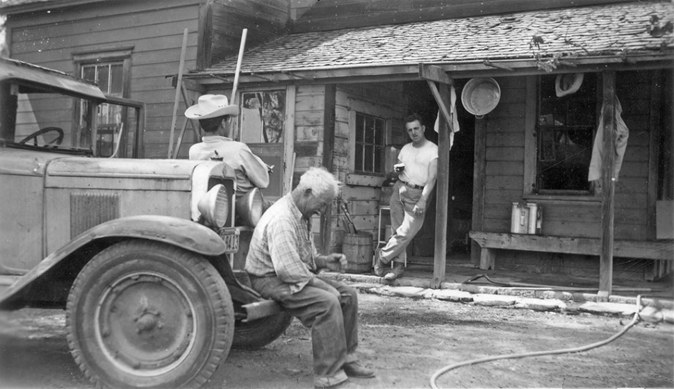 DeWayne Boccali’s Father and Grandfather, c. 1951, Boccali Family Archive