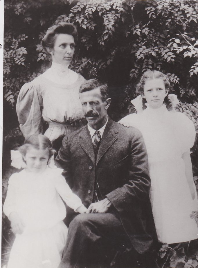 Pictured above is Gussie, Alice, Wade and Edith Moore, c 1910. Photo credit Fillmore Historical Museum. 
