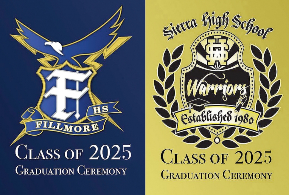 Don’t miss out on the Class of 2025 making their walk across the stage on Livestream via YouTube. Fillmore High Graduation YouTube Livestream available, Thursday, June 5th, 2025, at 7pm https://www.youtube.com/watch?v=poqnfMST8i4. Sierra High Graduation YouTube Livestream available, Wednesday, June 4th, 2025, at 5pm https://www.youtube.com/watch?v=DRMfPwBrQAQ. 