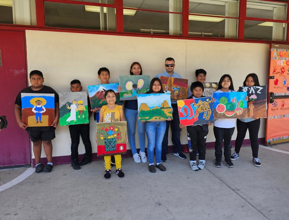 Fillmore students entered the first annual Binational Summer Program hosted at Somis School, where visiting teachers from Mexico taught classes in math, English, computer coding and more to the students. On Wednesday, July 26, a Parent Engagement event took place for students to showcase their work. Photos courtesy https://www.blog.fillmoreusd.org/fillmore-unified-school-district-blog/2023/8/7/binational-summer-program-serves-fillmore-students.