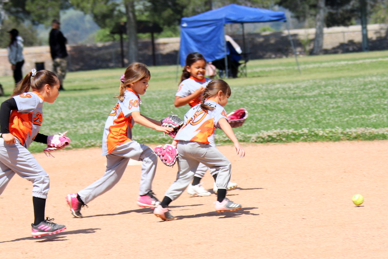 6U Diamond Girls vs. Purple Gems. 