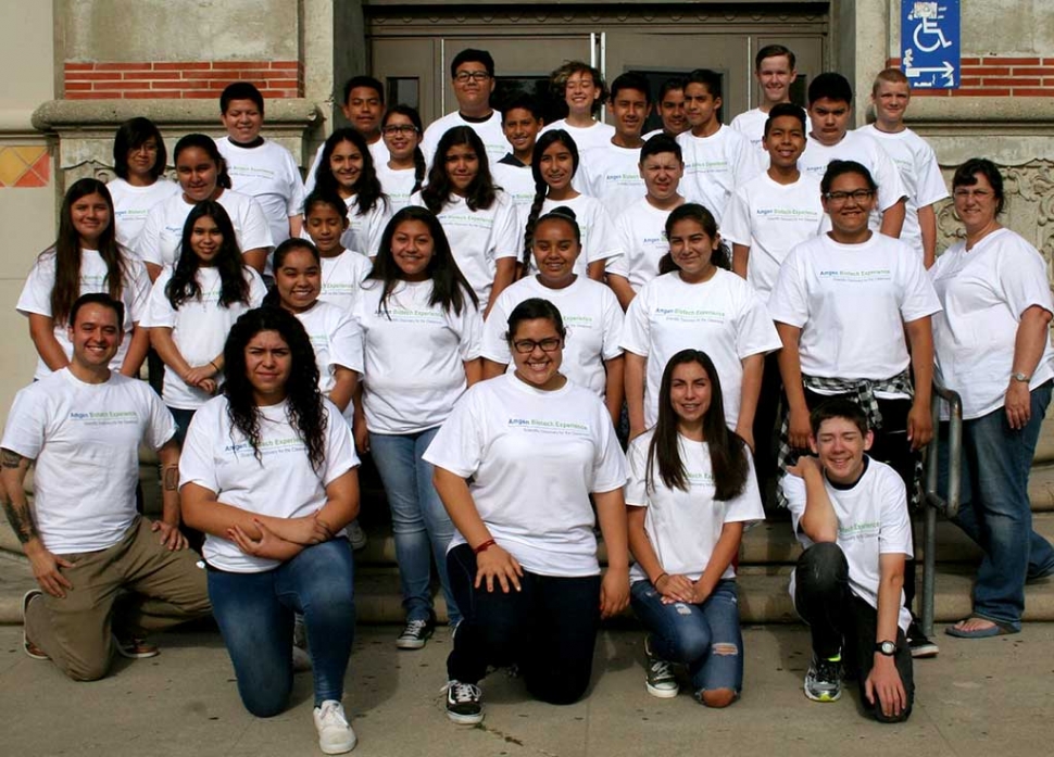 The week of June 20th Fillmore High School completed a successful Amgen biotechnology pilot program, the “Amgen Biotech Summer Experience” (ABSE). ABSE serves incoming freshman students from diverse backgrounds who are preparing for their first year at Fillmore High School. The intensive course lasts five full days, during which students are introduced to biotechnology theory, practice, and laboratory techniques.