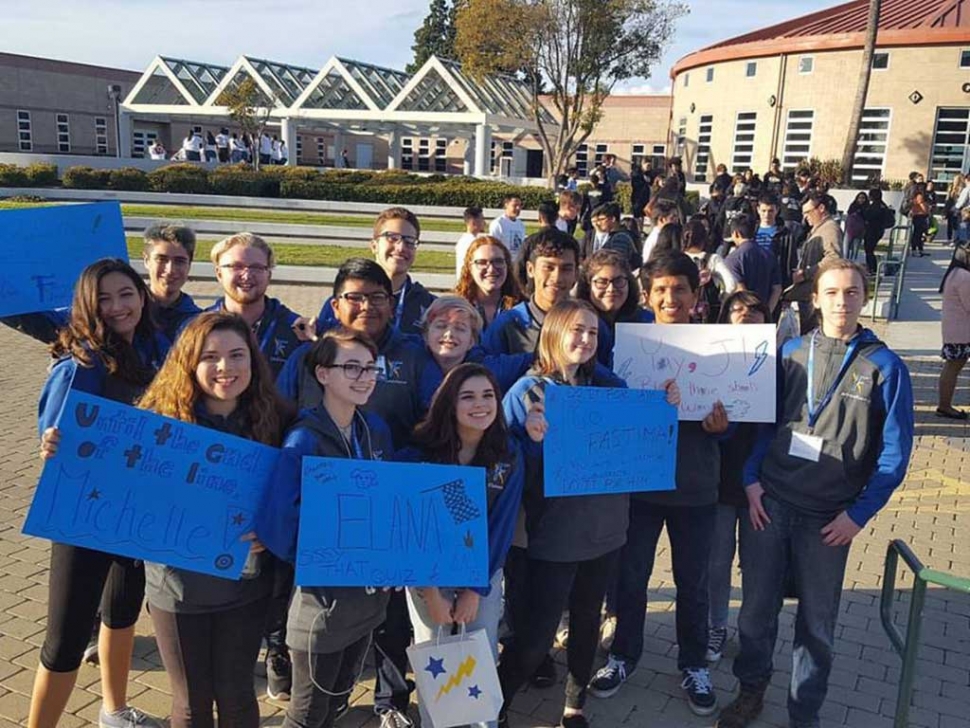 Saturday February 4th, the Fillmore High School Acadeca Team competed this past weekend in the 2017 Ventura County Academic Decathlon Championship held at Pacifica High School Gym. They competed in 7 rigorous subject exams based on World War II and give a prepared speech, impromptu speech and interview.