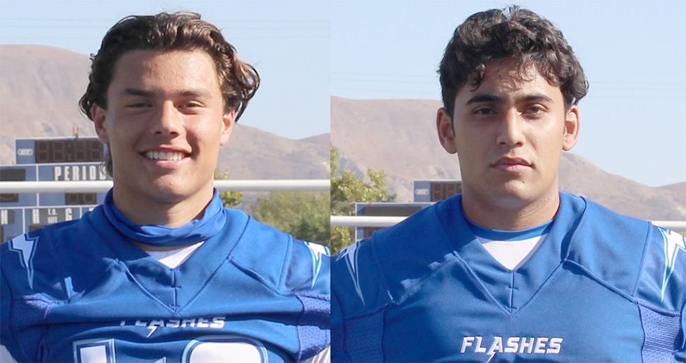Out of approximately 90,000 Varsity football players in California, only 560 are selected to the All-CIF SS team. Of those 560, Fillmore High has two! Congratulations to Nate Ocegueda and Anthony Chessani on being selected for 1st Team All CIF! We are very proud. Go Flashes! Courtesy Fillmore High School Blog. 