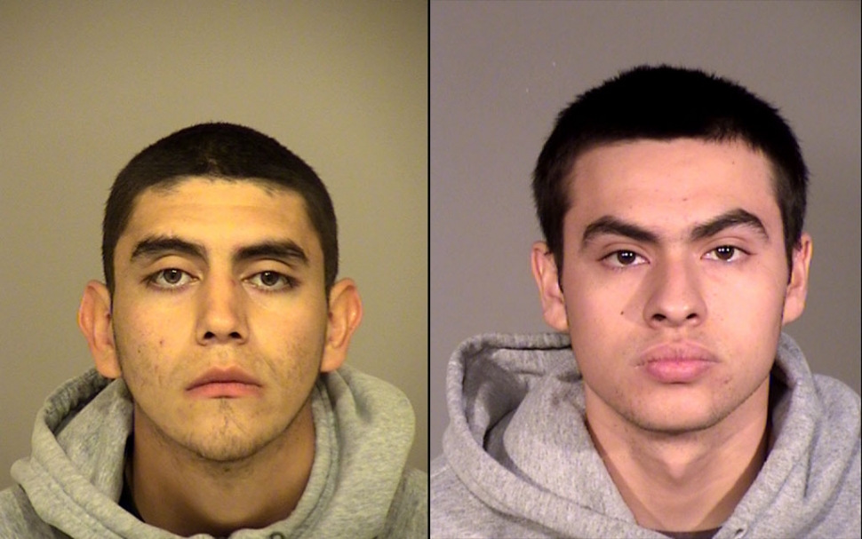 (l-r) Anthony Tapia, 18 of Fillmore and Roman Rodriguez-Landeros, 19 of Newbury Park.