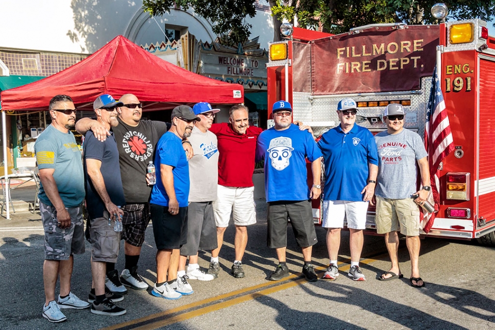 Members of the 1988 CIF Champions Baseball Team who also road in the victory parade.