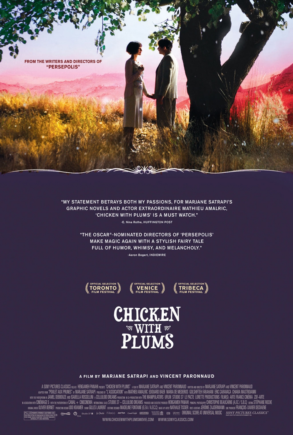 Poster for "Chicken with Plums" 