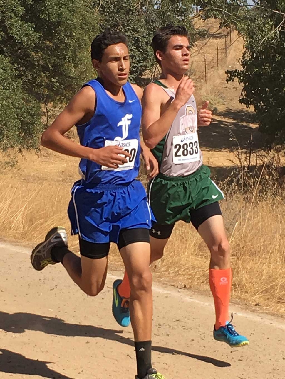 Junior Everardo Magaña Garcia at the Clovis Invitational.