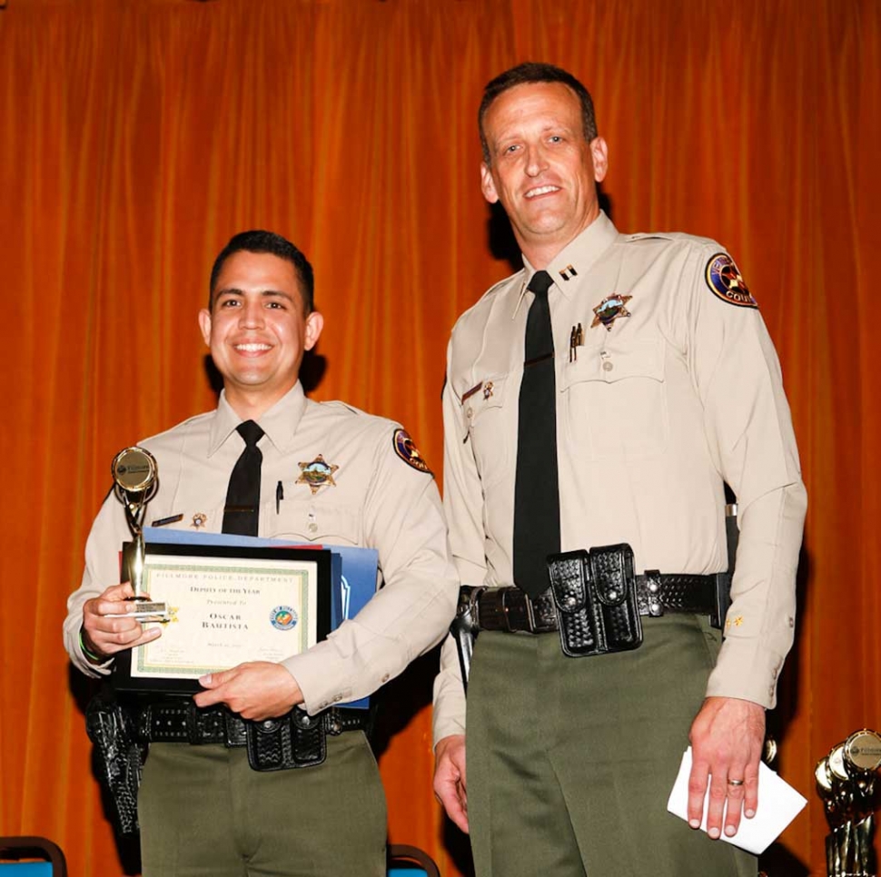 Deputy of the Year - Oscar Bautista. 