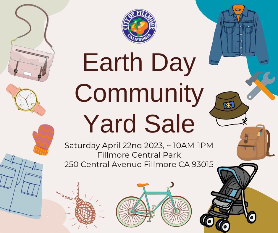 Community Yard Sale The Fillmore Gazette