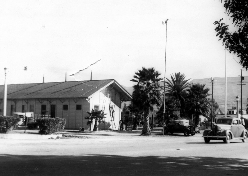 The Depot in 1943.