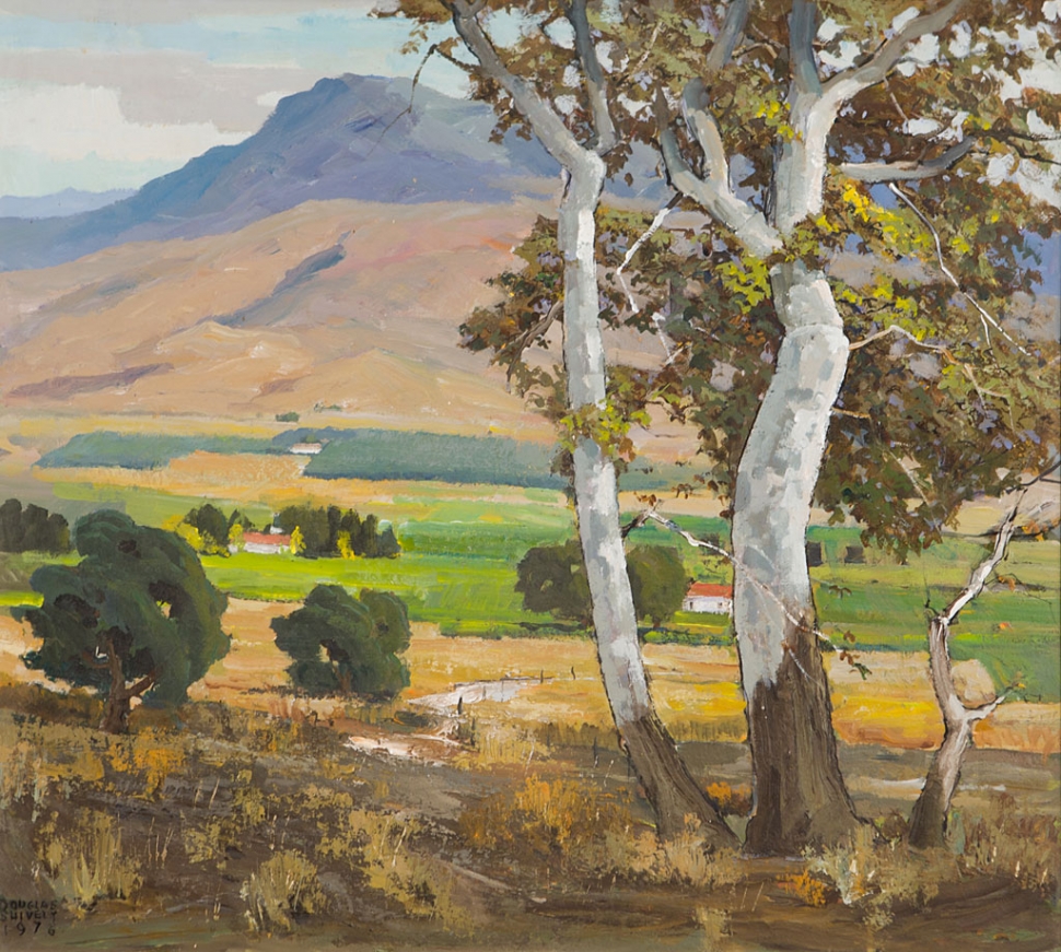 "San Cayetano" by Douglas Shively (Collection of the Santa Paula Art Museum)