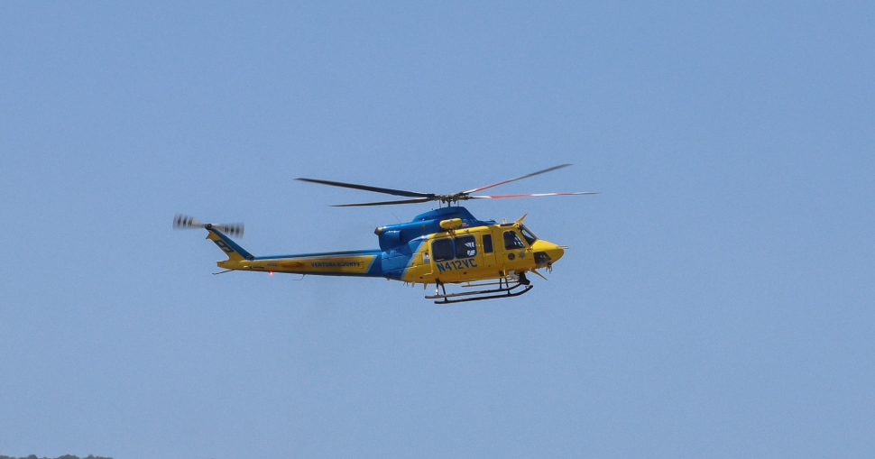 On Saturday, July 13th, at 4:08 p.m., Ventura County Sheriff’s Office, Ventura County Fire Department, and AMR Paramedics responded to a report of a drowning at Lake Piru. Arriving deputies were informed that a man swimming in the lake experienced a medical emergency and was having difficulty swimming; the victim was seen submerged in the water. The man, believed to be in his 50s or older, was rescued from the water, and life-saving efforts were performed. Copter 9 transported the man to VCMC (Ventura County Medical Center), where he was pronounced dead. No more information was immediately available. Stock photo Angel Esquivel-Firephoto_91.