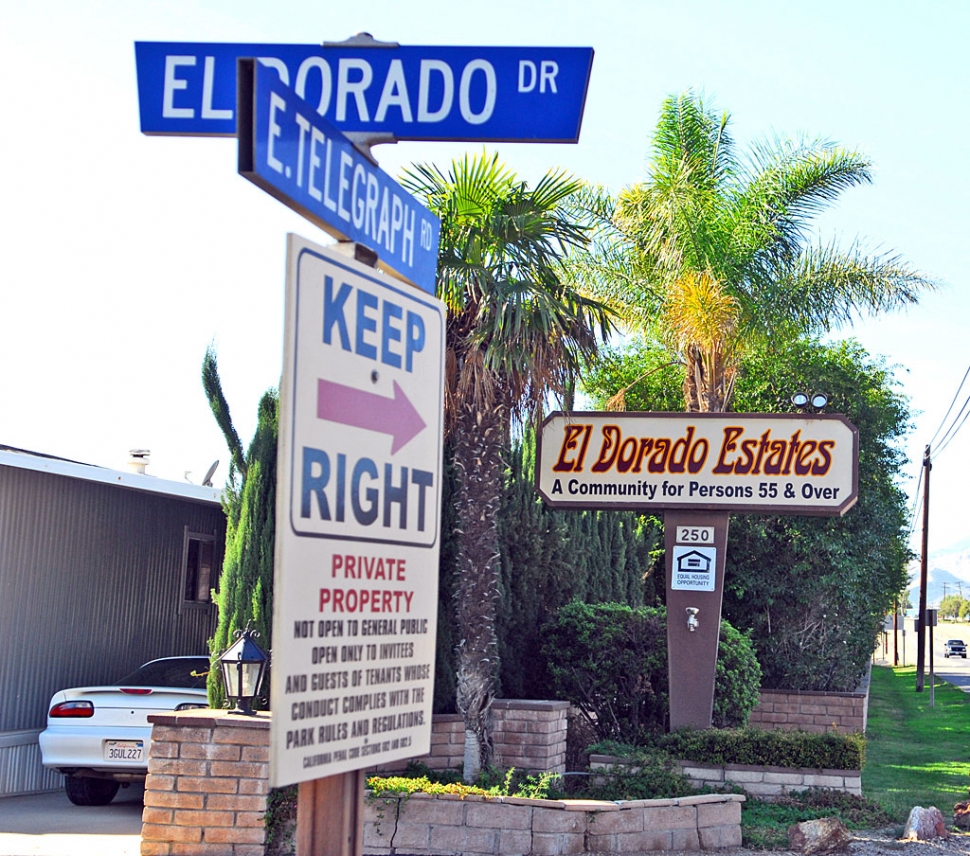 El Dorado Mobile Home Estates park held a Shake Out earthquake drill Thursday, November 13. HOA President Paul Schifanelli reported great success with the drill.