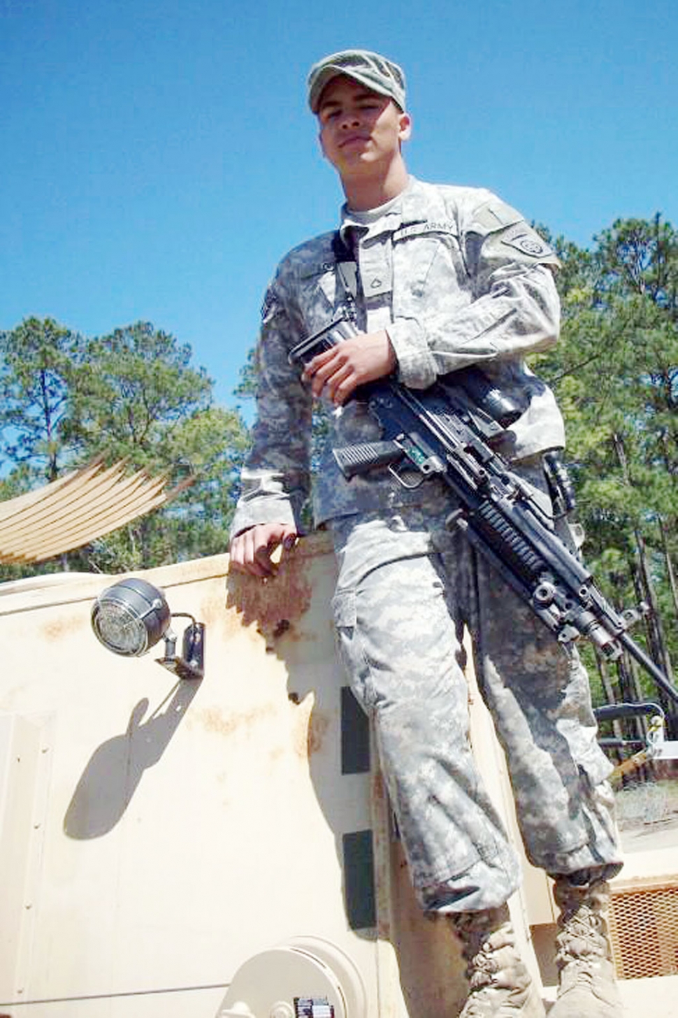 U.S. Army Specialist Eleazar Lopez.