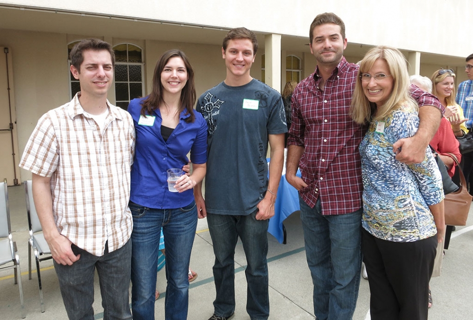 Mark and Elyse Patierno, David Reinders, Grant and Cheryl Wade.