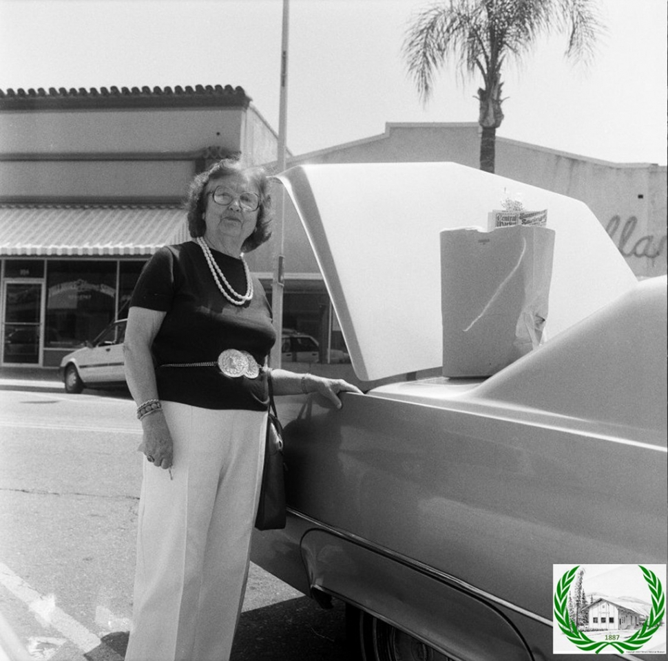 Can you identify the woman by the car? Photos courtesy Fillmore Historical Museum.