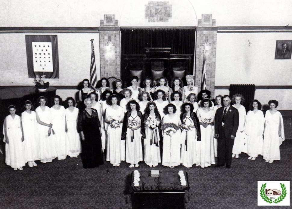 Job's Daughters Bethel 90 circa 1946.