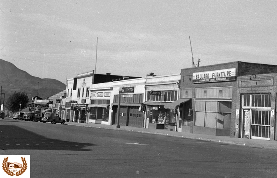 Jims Pool Hall circa 1940.