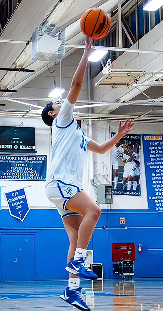 Pictured is Flashes #33 Angelica Ruiz was chosen for Honorable Mention All Citrus Coast league.