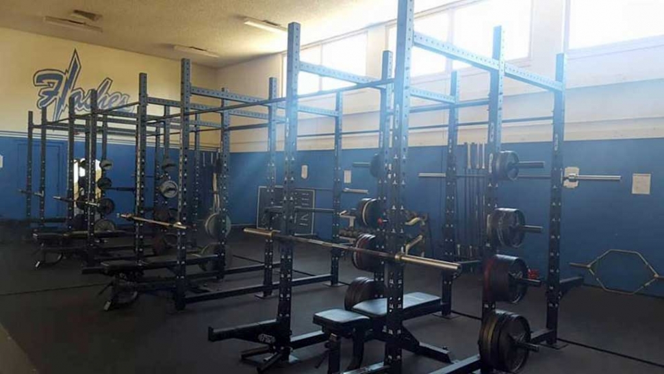 The Fillmore High School weight room had improvements made over the summer, and is ready for our FHS athletes for the upcoming 2017/18 school year. The goal for the new set up is to allow athletes the space for full range of motion, functional lifts that are sports specific. Our athletes will be able to generate more power over an extended range of motion. This translates to more force and speed—a deadly combination.