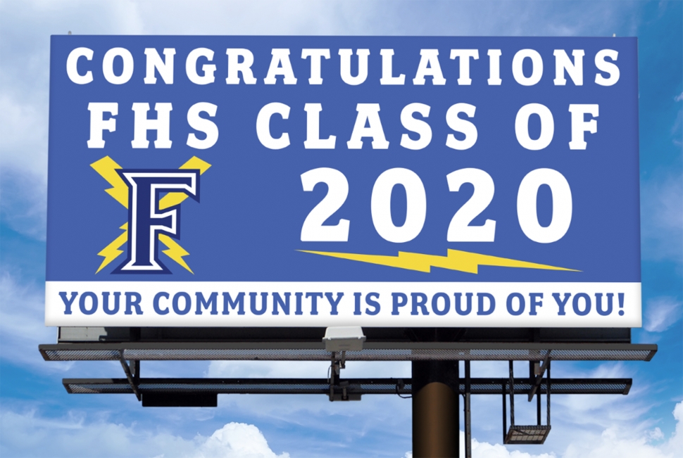 FHS Class of 2020 Billboards