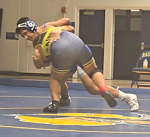 Above is Flashes Gonzalo Landeros during his match against Channel Islands High School. Photo credit FHS Head Girls Coach Michael Torres.