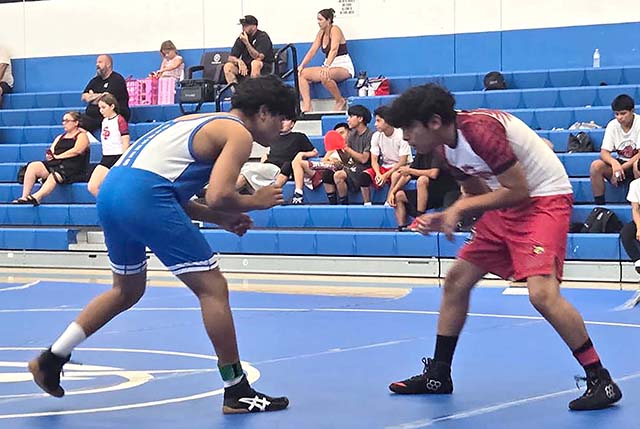 Above is Flashes Cayden Baladez vs. Santa Paula High. Photo credit Michael Torres.
