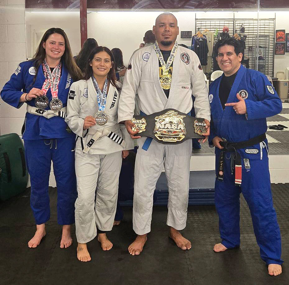 On Monday, May 12th, Fillmore’s Perce’s Kenpo Karate which offers Brazilian Jiu-Jitsu had three students compete in the NAGA Los Angeles Championship. Photo credit David Gonzalez.
