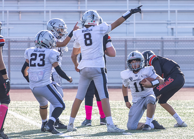 Fillmore Raiders Sophomores game. Photo credit Crystal Gurrola. 