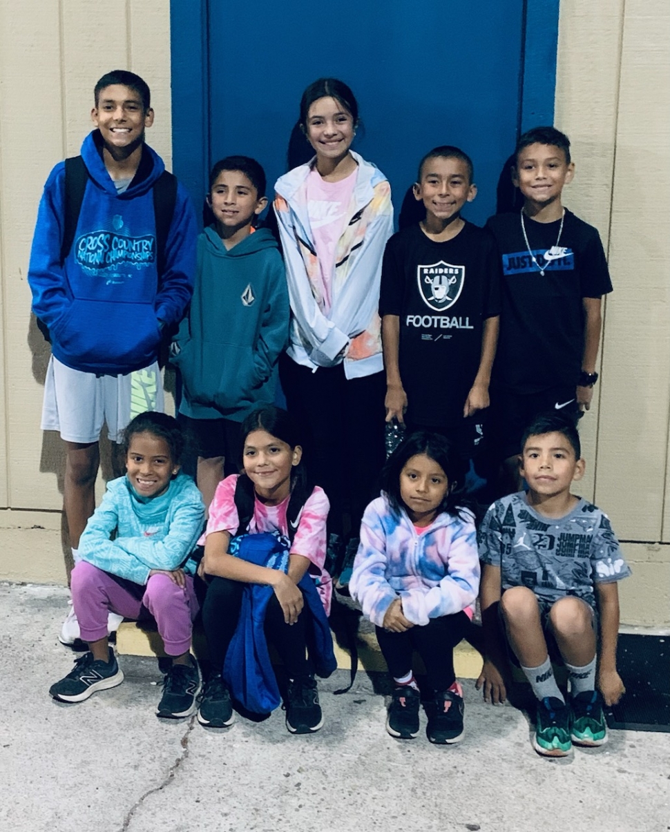 On December 9, 2023, Fillmore Condors Cross Country team sent 10 athletes to the USATF Cross Country Nationals Jr. Olympics. Pictured above are Able Arana, Itzel Arana, Brooklyn Lemon, Mila Castro, Carlos Marin, Sofia, Cortez Rodriguez, Zachariah Magaña, Robert Marin and Jacob SantaRosa. Not pictured: Nick Enriquez.