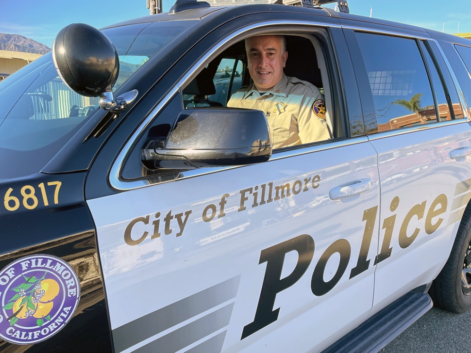 Fillmore Chief of Police Captain Garo Kuredjian.