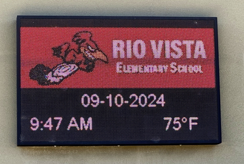 An excessive heat warning for the City of Fillmore took place on Wednesday, September 4th, and continued until late this week. On Friday, September 6th, at 3:50pm, Bardsdale temperatures registered 118 on Wunderground**, Piru 119. On Tuesday, September 10th at 9:47am, at Rio Vista Elementary, it was a moderate 75 degrees on the digital marquee, with Fillmore expecting a high of 92. Nighttime temps dropped to the mid 60’s on Monday, September 9th, and daytime temps are predicted to continue downward from the low 80’s to the high 70’s for the coming week. Ragweed pollen and the UV index have remained high during the heatwave, but air quality has been listed as Good. **Wunderground, or Weather Underground, is a weather service that provides detailed and localized weather forecasts. Founded in 1995, it became known for its network of personal weather stations, which offer hyper-local and community-driven weather data.