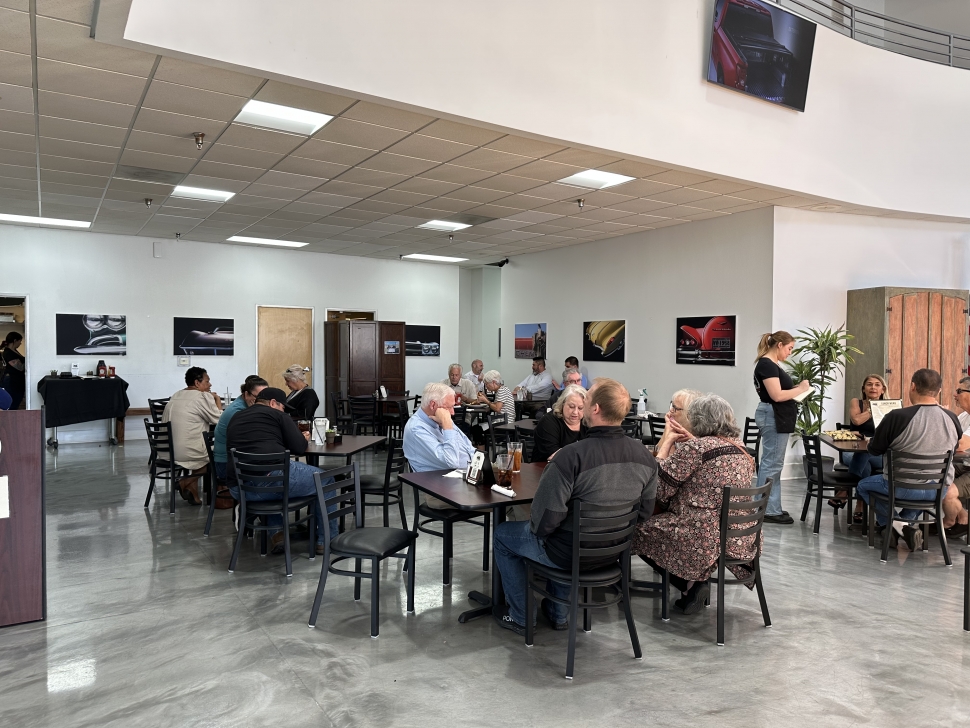 R&Q Restaurant has opened at 1024 Ventura Street, in the Bunnin Chevrolet lot, offering a breakfast, brunch and BBQ menu. They are closed Mon-Tues, open Wed-Sunday, 7am to 3pm. Drop by and take a look at the menu, there's more than just BBQ. PS-the classic car display is a bonus!