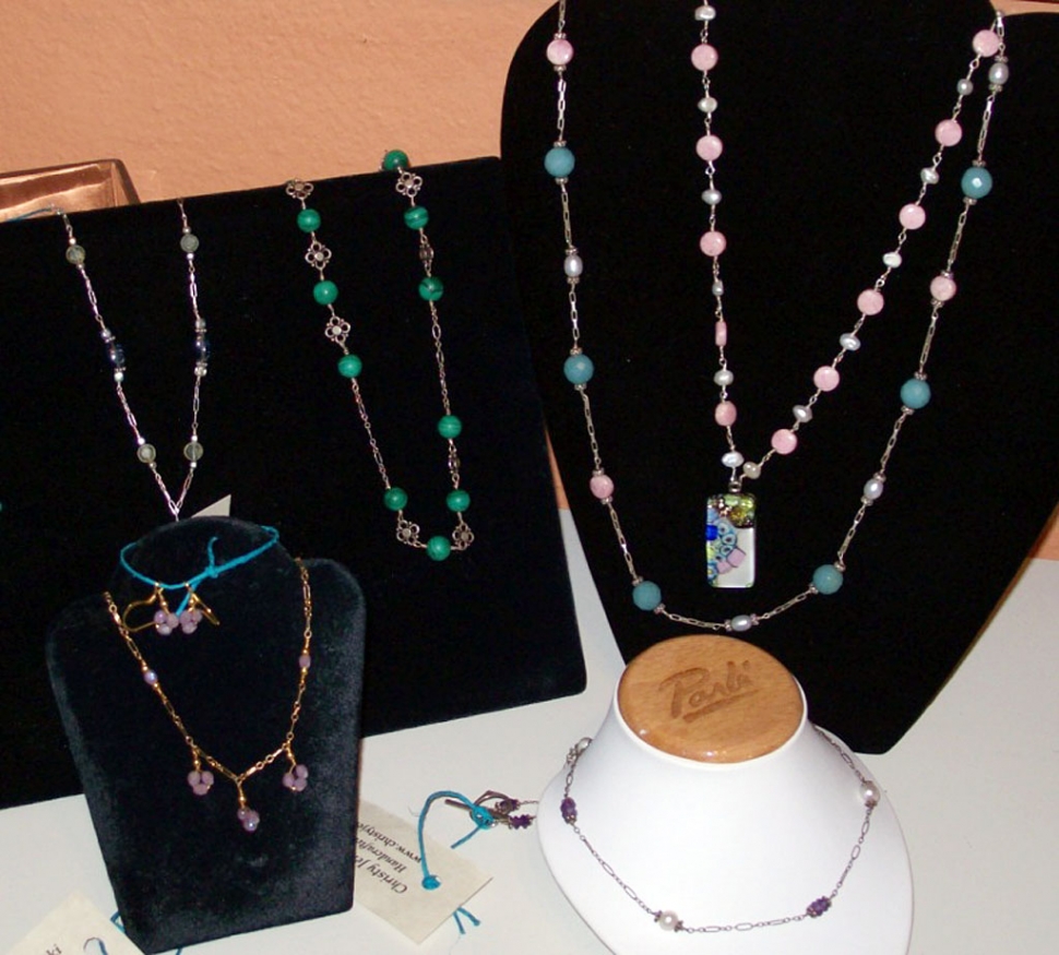 Jewelry at the Harbor Village Gallery