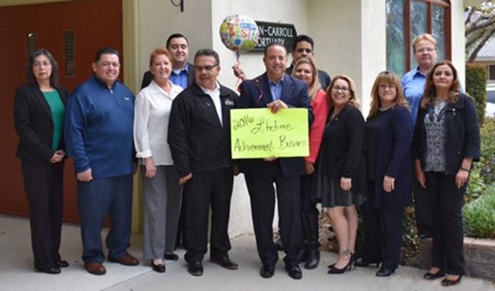 (l-r) Rosemary, Javier Fernandez, Laura Cole, Rudy Gutierrez, Martin Guerrero, Sergio Reynosa, Ari Larson, Ralph Jimenez, Irma Magana, Linda, Leticia Sandoval and Rosie Sandoval.