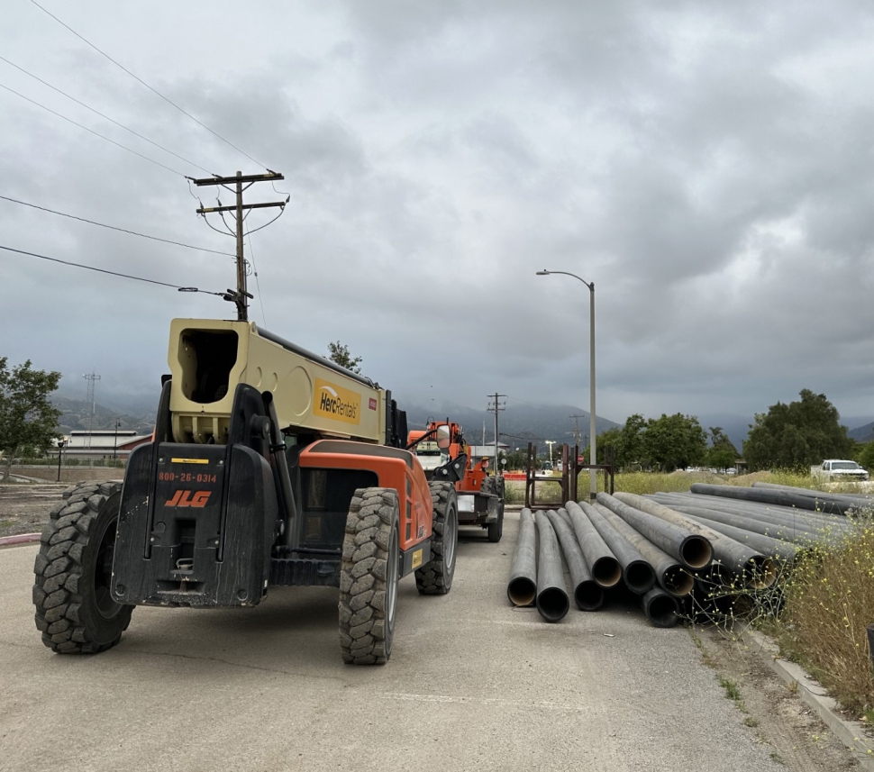 Fillmore streets are being trenched to begin laying the new sewer pipe, after a line busted open on March 16, 2023, in west Fillmore near El Paseo St. and Village Square at C Street. The complete sewer line repair is estimated at $3,575,033. Once first phase starts it will be completed in approx. 60-75 days. The first phase includes the sewer replacement in C Street, pictured, from SR-126 to River Street. Phase two includes the sewer on D Street from SR-126 to River Street.

