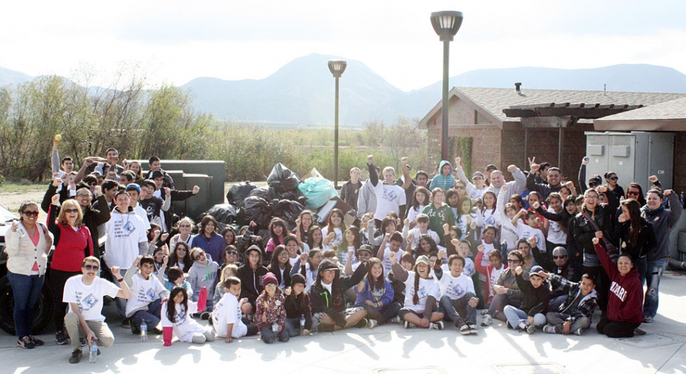 Buddy Escoto, Director of program Services for the Santa Clara Valley Boys and Girls Club had 25 club members and 5 adults participate on Martin Luther King Jr. Day of Service. They helped clean Shields Park and the bike path under Old Telegraph Road and Dolores Day Park. Great job kids!!!