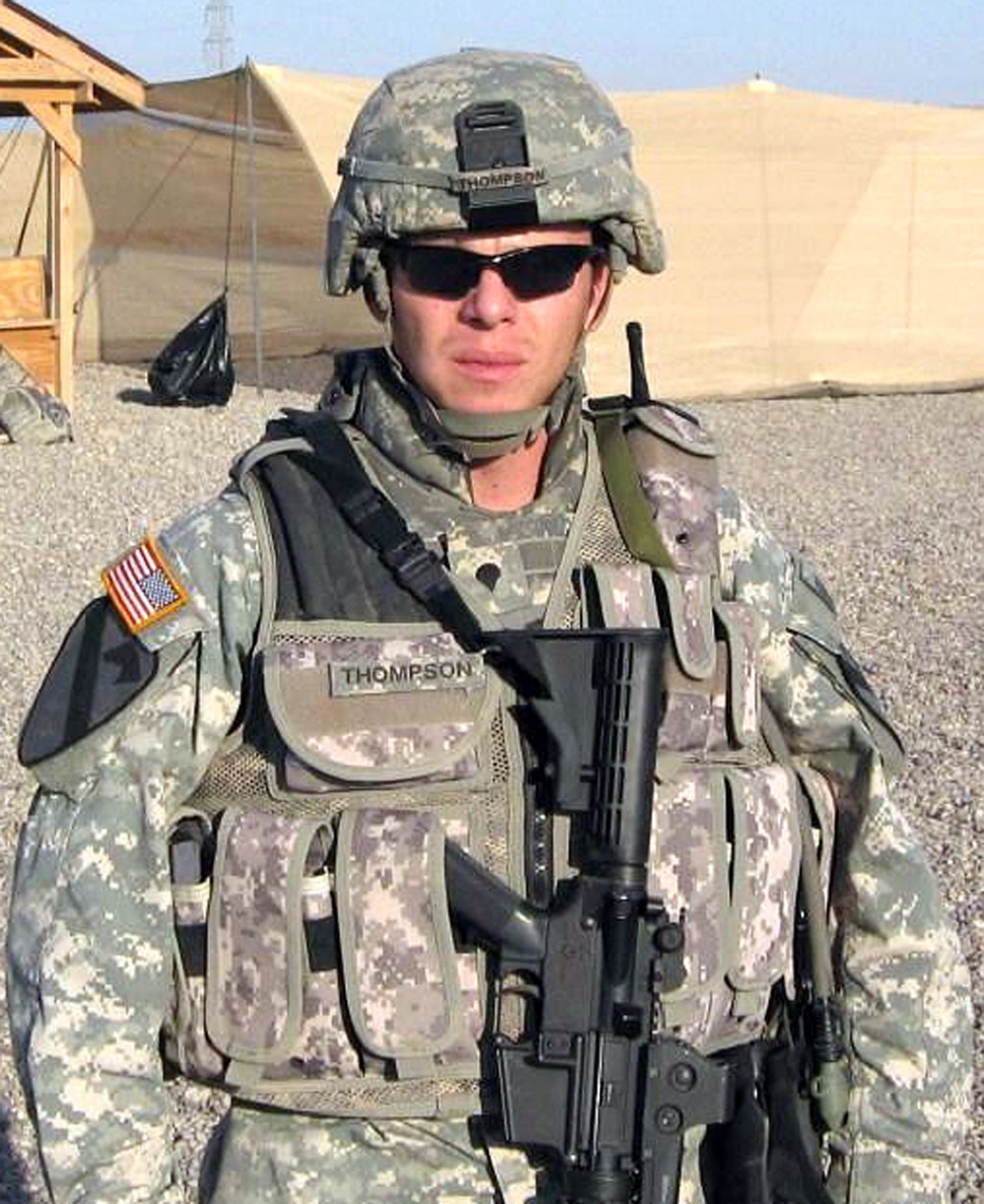 US Army Specialist Mark Thompson.