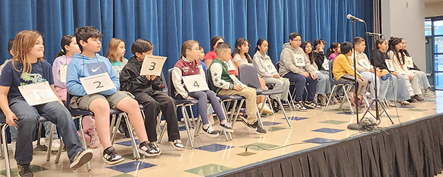 Mountain Vista Elementary Principal Christine McDaniels said, “Thank you Mountain Vista staff and students! You all did a great job organizing and competing in this year’s spelling bee. Congratulations to all of our spelling bee contestants, and our winner Michelle.”
