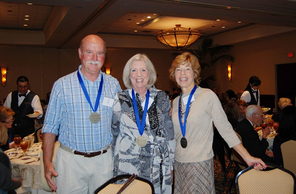 (l-r) David Bayer, Karen Donovan, Suzan Cooper.